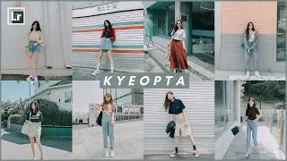 Kyeopta Preset | Free Lightroom Preset Gratis DNG XMP | Lightroom Editing Tutorial Korean Preset
