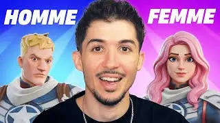 I became a girl for 24 hours on Fortnite