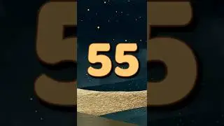 55 Seconds Countdown Timer With Soundeffect #shorts #countdowntimer