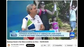 Entrevista RICTV programa Balanço Geral