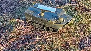 Запуск ракеты с пластилиновой ПТРК 