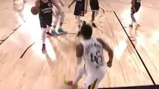 DONOVAN MITCHELL dunk on Michael Porter Jr.