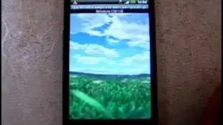 HTC Sense 3.0 on HTC HD2 Weather Demo