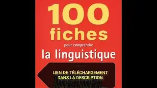 Télécharger livre 100 fiches pour comprendre la linguistique pdf