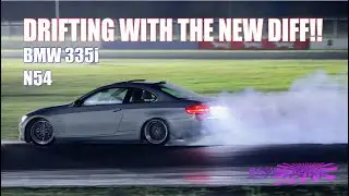 Drifting with the new Diff!! E92 BMW 335i..