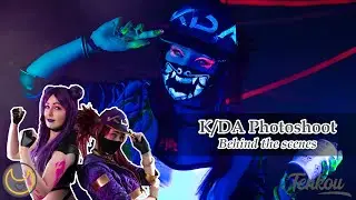 K/DA Photoshoot || Akali & Kai'sa
