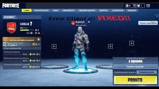 How to fix the Error Client 0 (FORTNITE FIXED ERROR BUG)