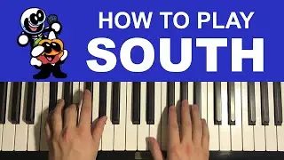 Friday Night Funkin' - South (Piano Tutorial Lesson)