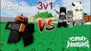 #20 Roblox Combat Warriors // Destroying Teamers 3v1 + Mythical Gameplay