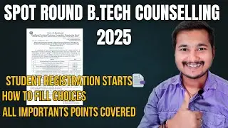 🔴Spot Round Jceceb Counselling 2025 |Important Dates |How to do choice filling |Seats Available ?