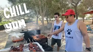 MAMZAR BEACH  BBQ TIME PART 2/3
