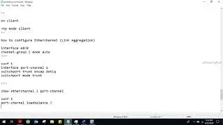 CCNA   how to configure LACP port channel on cisco switch 3750  cisco lacp configuration