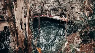 Unforgettable Surprise Proposal in a Sacred Tulum Cenote | Engagement Photography & Videography