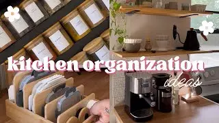 KITCHEN ORGANIZATION IDEAS