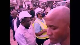 Président Félix Antoine Tshisekedi  a lemba pour l'observation du Pont lemba matete