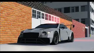 Roblox | Bentley Continental GT3  - onboard exhaust sound