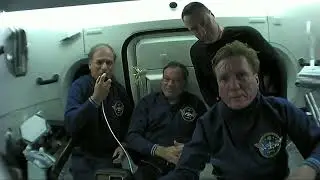 Eitan Stibbe 1st Live from space