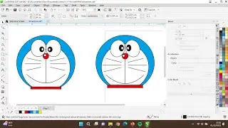 Tutorial Membuat Gambar Doraemon dgn Corel Draw 2021