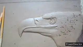how to sculpting eagle with clay