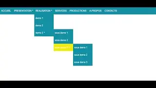 How to make Dropdown Menu using HTML and CSS