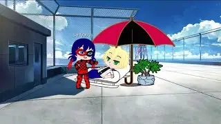 Miraculous Ladybug Felix tries to kiss Ladybug But in Gacha Club form