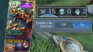 NEW SETTING AND BEST HERO FOR SOLO PLAYERS MOBILE LEGENDS BANG BANG#mobilelegends#mlbb#alpha#new