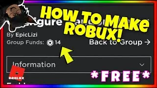 How to make robux on roblox *FREE*
