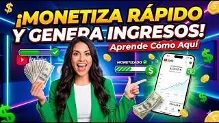 Como monetizar tu canal de YouTube en poco tiempo y tener un ingreso extra