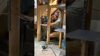 Creating a Suction Point for Radon Mitigation #radonmitigation