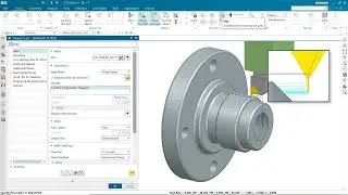 Thread Turning Operation in NX CAM