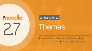 What's new in Moodle 2.7: Themes