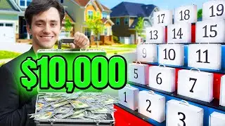 I surprised my Neighbors with $10,000 Mystery Case’s