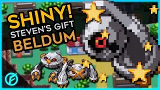 SHINY Steven's Gift BELDUM! after only 3028 Soft Resets! - Pokemon Ruby/Sapphire