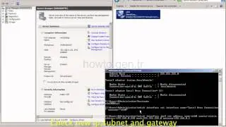 How to set/change/configure/assign static ip address with command line on windows server