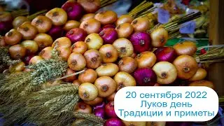 20 сентября 2022 Преподобный Лука.  Луков день.  Приметы.