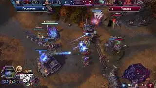 Nationscup EU 🏆 -  Раунд 3. Определяем 4 лучших команды Европы.🏆 [HotS 2023].