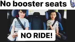 Uber Driver | No Booster seat NO RIDE!