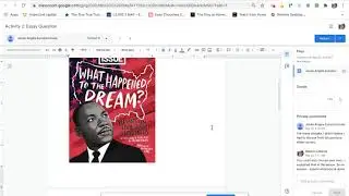 How to live mark and comment in Google Classroom