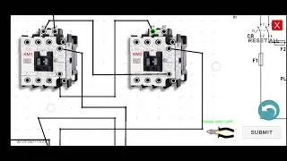 Contactor8   Interlocking lamps 2
