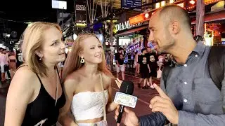 ⚠️ MIDNIGHT at BANGLA ROAD, PHUKET. INSANE Stories Of PARTY PEOPLE in THAILAND, DON'T DO SHOTS!