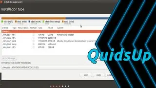 How to use Partiton Editor in Ubuntu Installer
