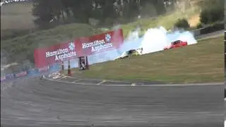 D1NZ Drift Round 4 - Joe Kukutai vs Phil Sutherland - Hampton Downs 2015