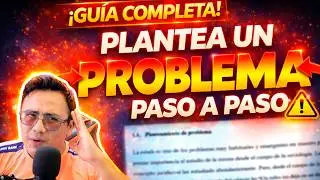 Como plantear un problema de investigación | Planteamiento del problema | Qué es un problema, tesis
