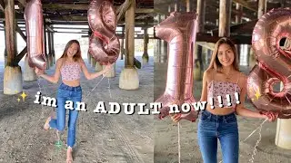 MY 18TH BIRTHDAY (belly button piercing, taking pictures & more)