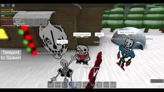 Roblox #7 Pt.1 - Undertale RP - Aftertale Sans!
