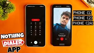 Exclusive Nothing Dialer App with Call Recording and More Features🔥N-Dial App📲