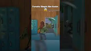 Simple Aim Assist In Fortnite😱 