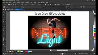 HOW TO MAKE NEON GLOW EFFECT LIGHTS IN CORELDRAW | CORELDRAW TUTORIALS | DOCTOR DESIGN