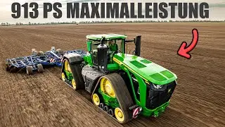 NEUHEIT! - Ich fahre den leistungsstärksten Traktor der Welt! | John Deere 9RX 830🚜