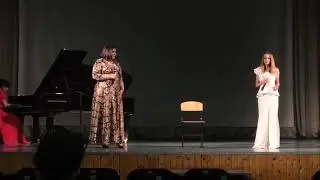 Дуэт Анастасия  Нелидова и Валерия  Полак .  Тбилисо.  26062018